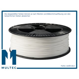 MULTEC&reg;  PLA-HT Filament | hochtemperaturbest&auml;ndig | &Oslash; 2,85 | 3000 g | weiss/natur